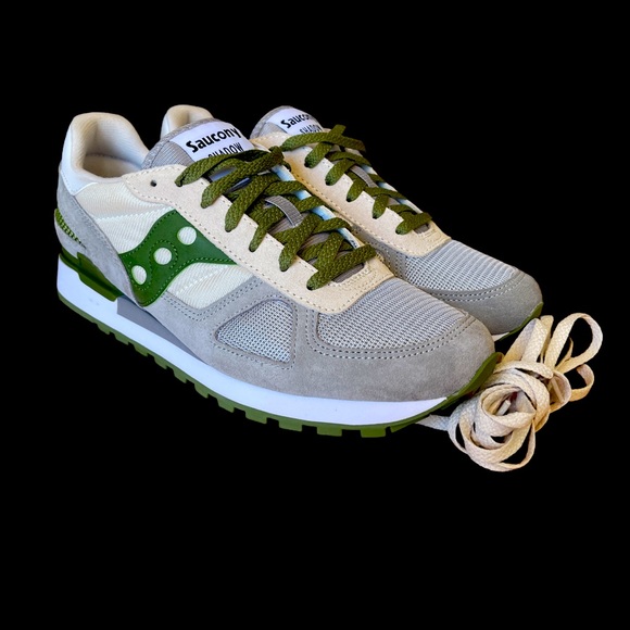Saucony Other - SHADOW by SAUCONY Men’s size 11 *NWT* NWOB **NEW** Gray/Olive green/Cream/White